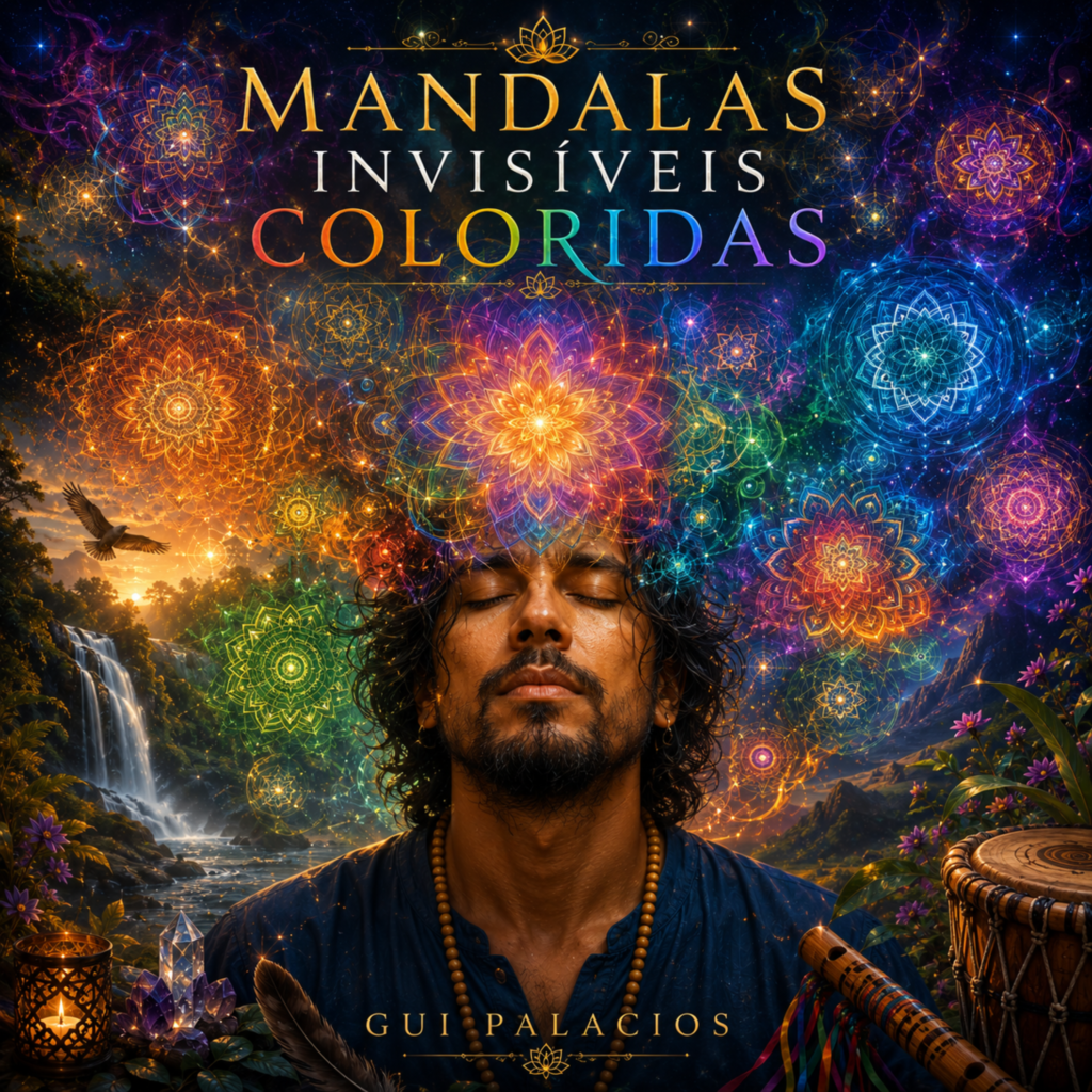 Mandalas Invisíveis Coloridas